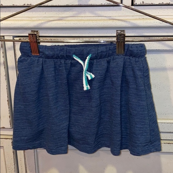Cat & Jack navy blue skirt w/ shorts tights XS 4/5 - Picture 2 of 5